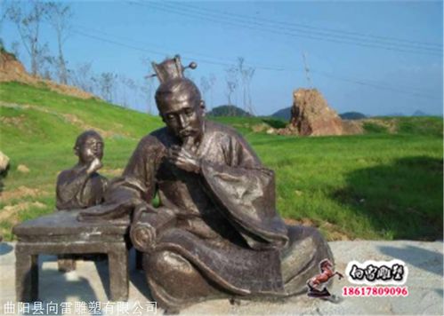 銅雕教書先生 鑄銅與鋼雕藝術的融合與傳承