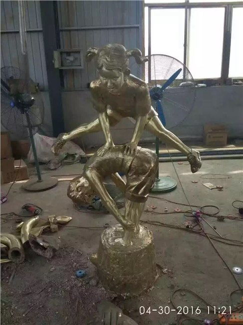 園林雕塑藝術(shù)與產(chǎn)業(yè)實(shí)踐 以河北唐縣衛(wèi)剛銅雕工藝品廠為例